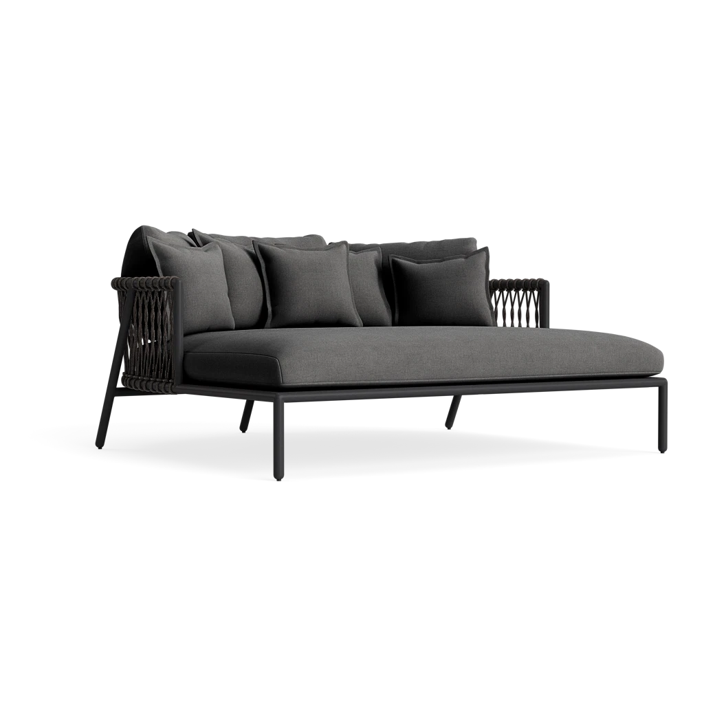 Modern Loose Pillow Rope Daybed