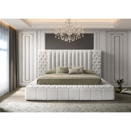 Upholstered Storage Bed - Queen