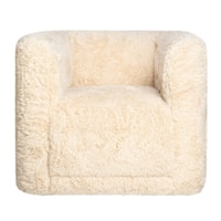 Huggy Upholstered Accent Chair - Sand