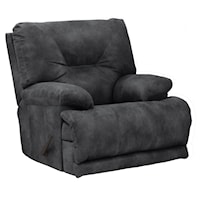 Lay Flat Recliner with Pillow Arms