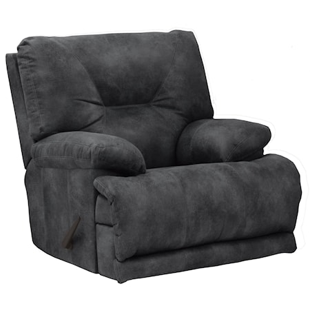 Lay Flat Recliner with Pillow Arms