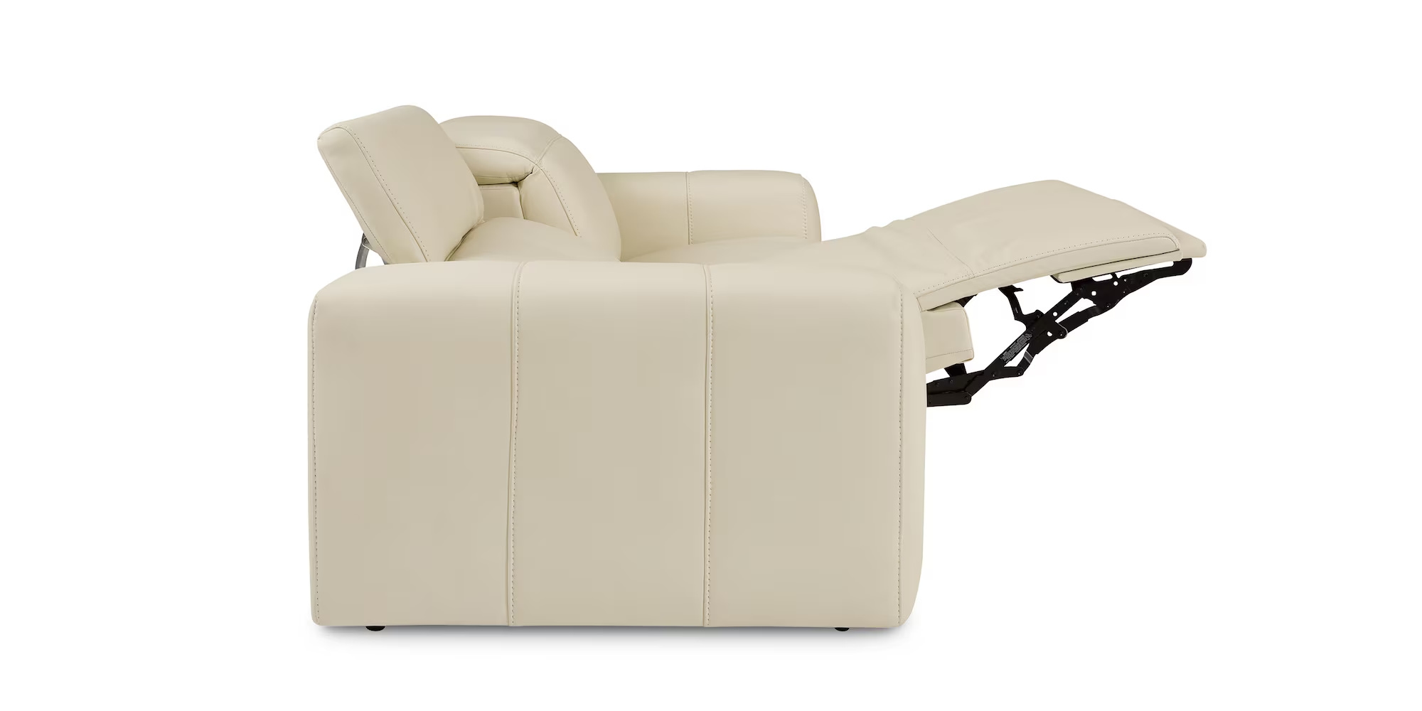 Airy Leather Power Reclining Loveseat