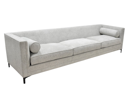 Contemporary Tuxedo Back Sofa