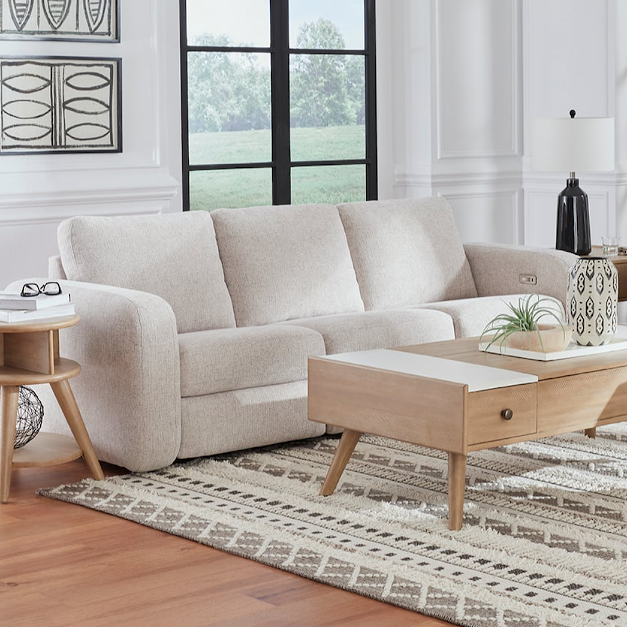 Southern Motion Dior Power Double Reclining Sofa