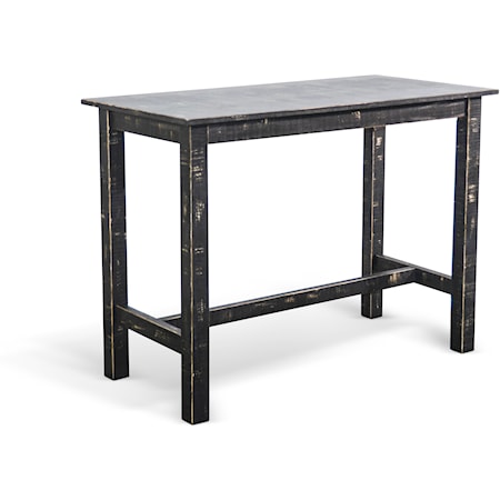 Magohany Wood Counter-Height Dining Table