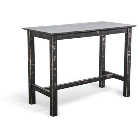 Magohany Wood Counter-Height Dining Table