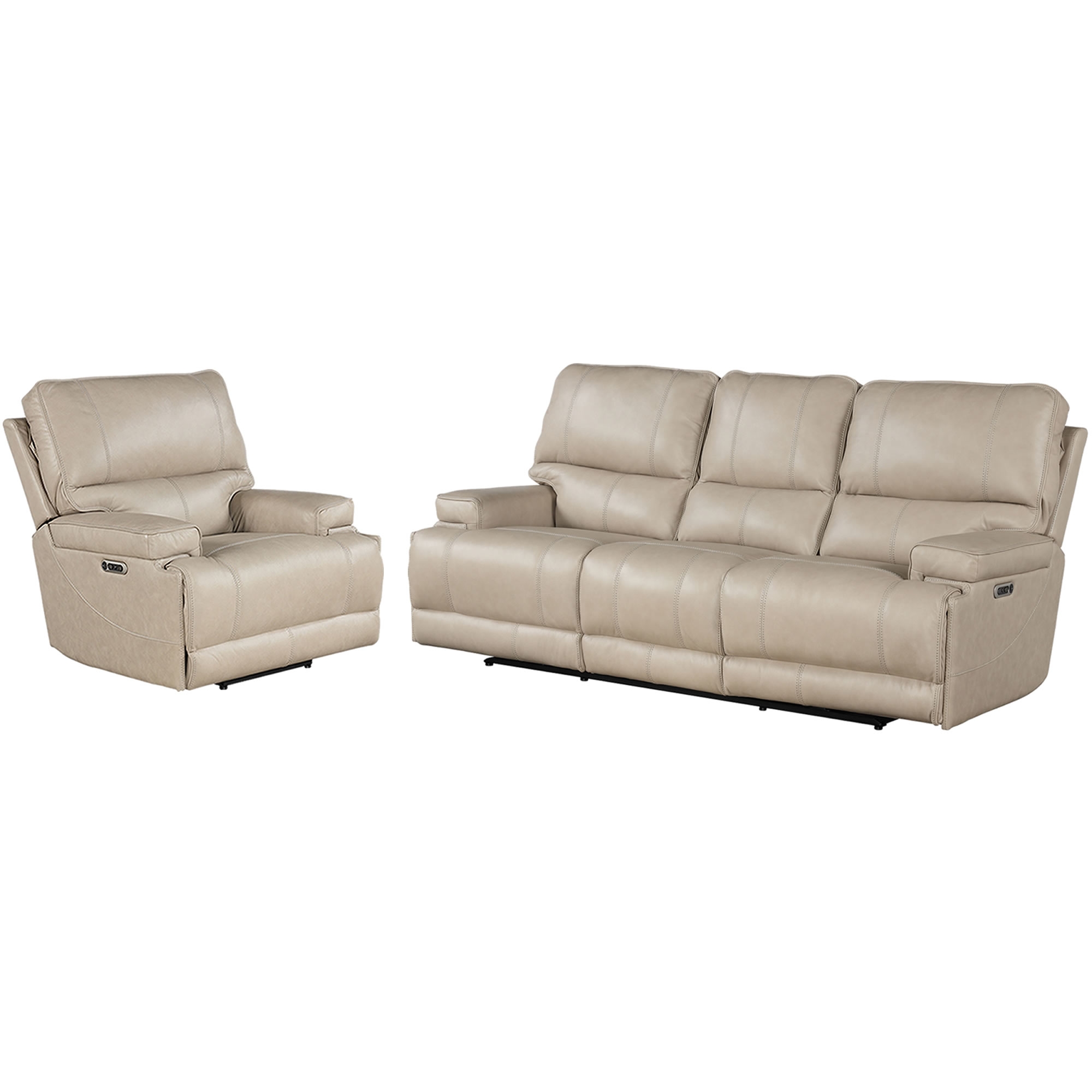 Parker Living Whitman Power Reclining Sofa and Recliner Set