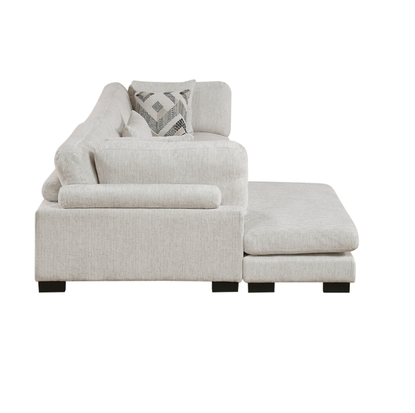 Homelegance Tinley 3-Piece Sectional Sofa with Chaise