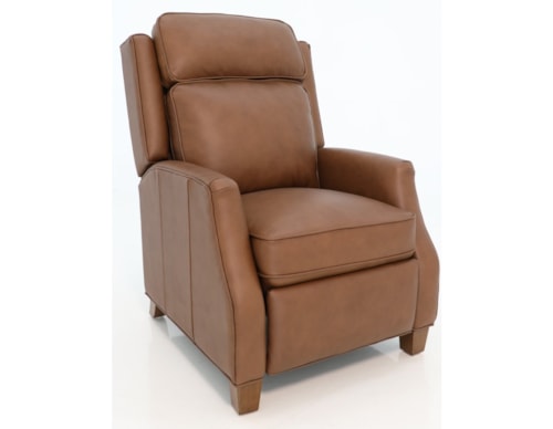 Transitional Push Back Recliner with Articulating Headrest