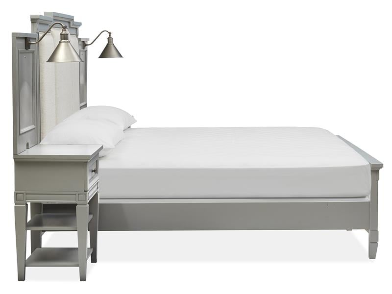 Magnussen Home Glenbrook Complete Cal.King Wall Bed w/Upholstered HB