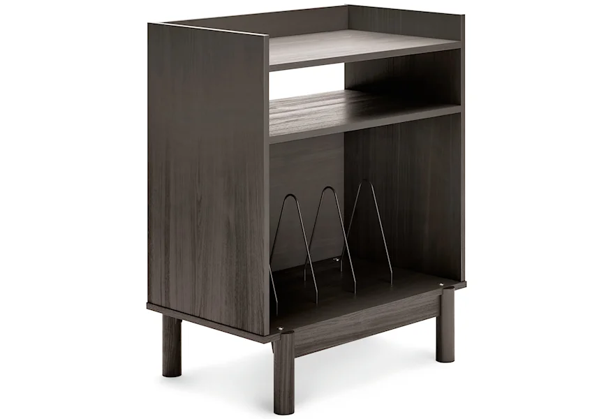 Brymont Turntable Accent Console by Signature Design by Ashley at VanDrie Home Furnishings