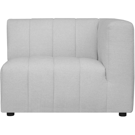 Lyric Arm Chair Right Oatmeal