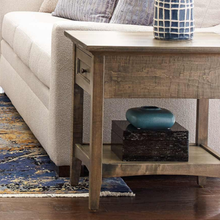 Revere 1-Drawer End Table