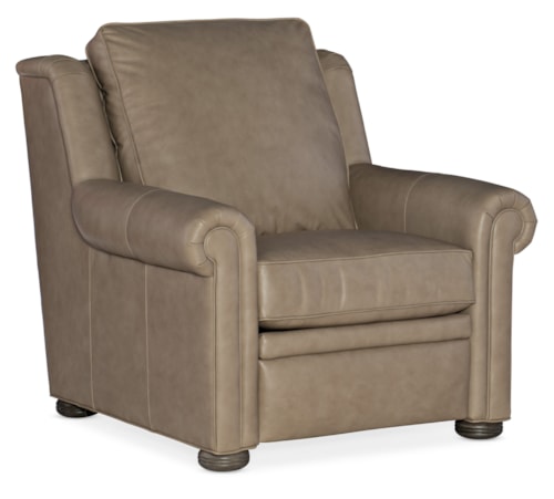 Traditional Power Recliner with Power Headrest