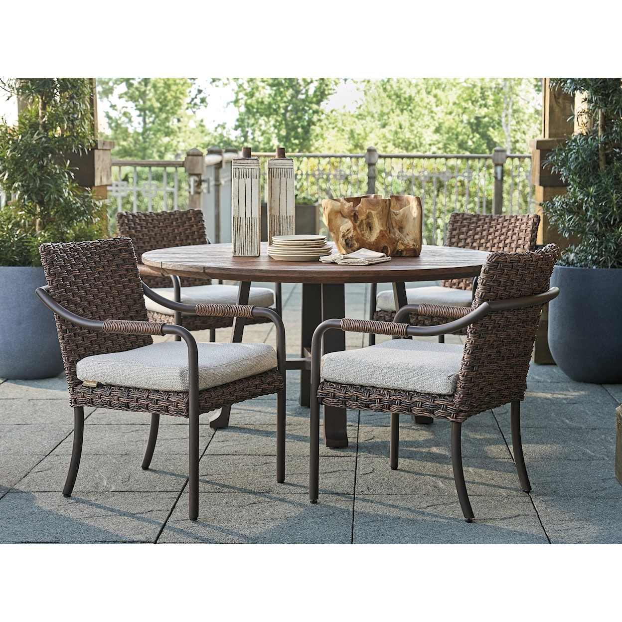 Tommy Bahama Outdoor Living Kilimanjaro Outdoor Dining Arm Chair