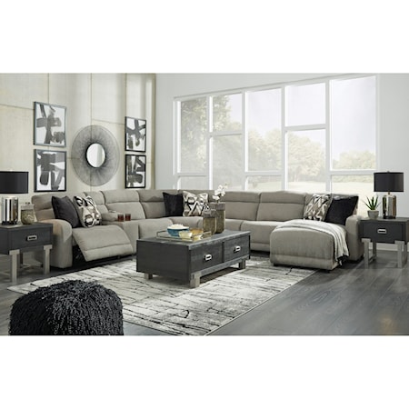 Power Reclining Sectional