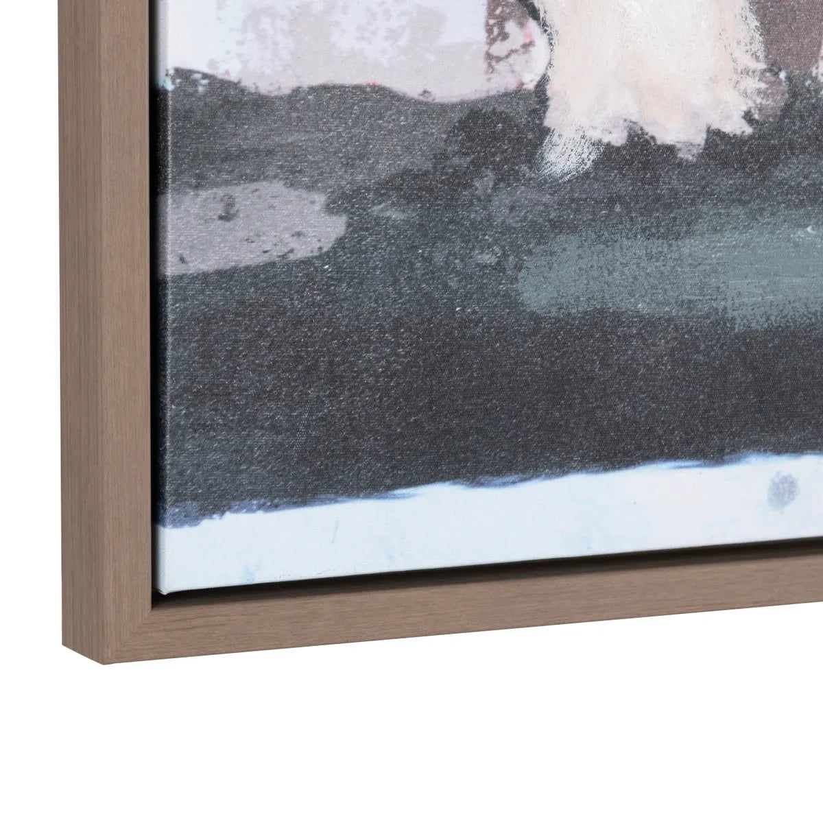 Doodling Framed Canvas