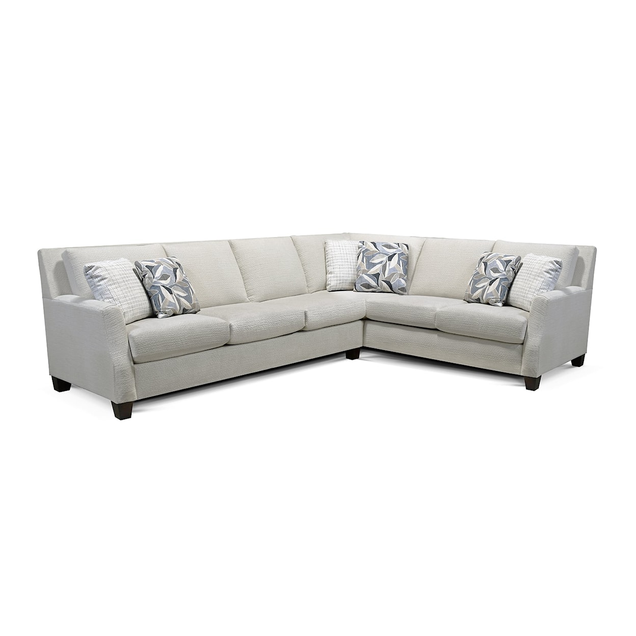 Tennessee Custom Upholstery 3G00/AL/N Series 2-Piece Sectional Sofa