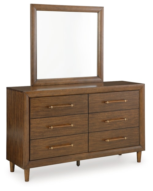 Mid-Century Modern Dresser And Mirror