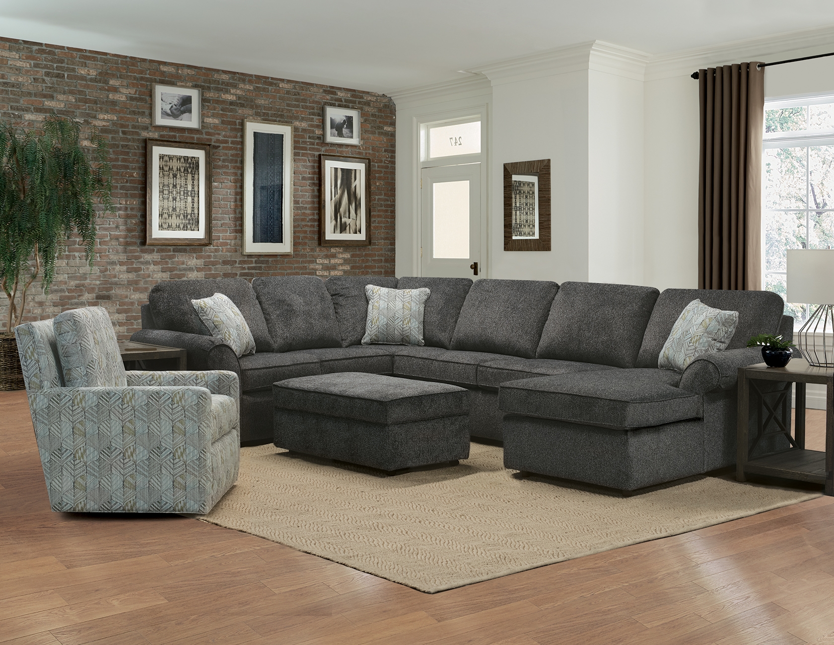 3-Piece Sectional Sofa