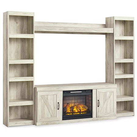 Entertainment Center with Fireplace