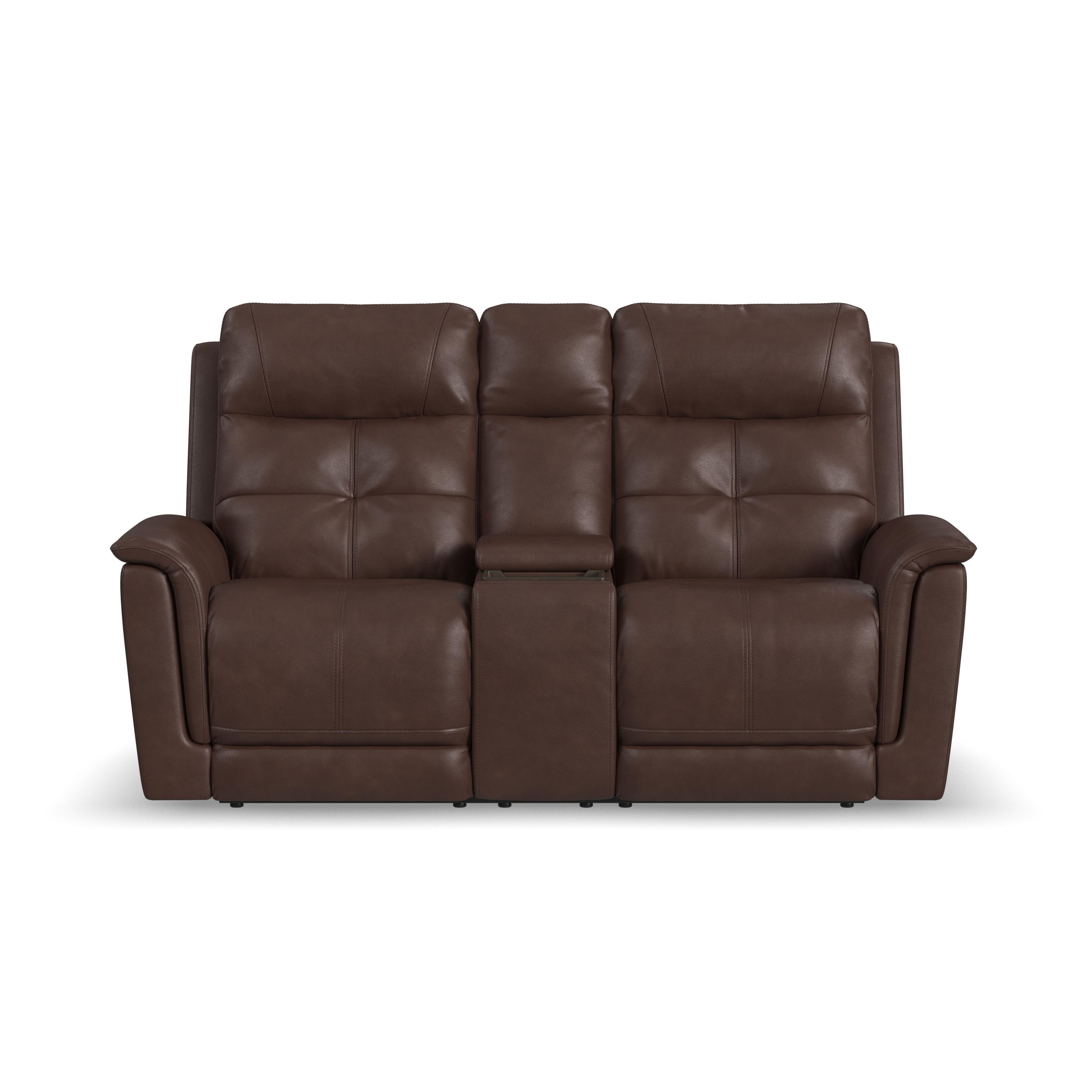 Power Reclining Loveseat with Console