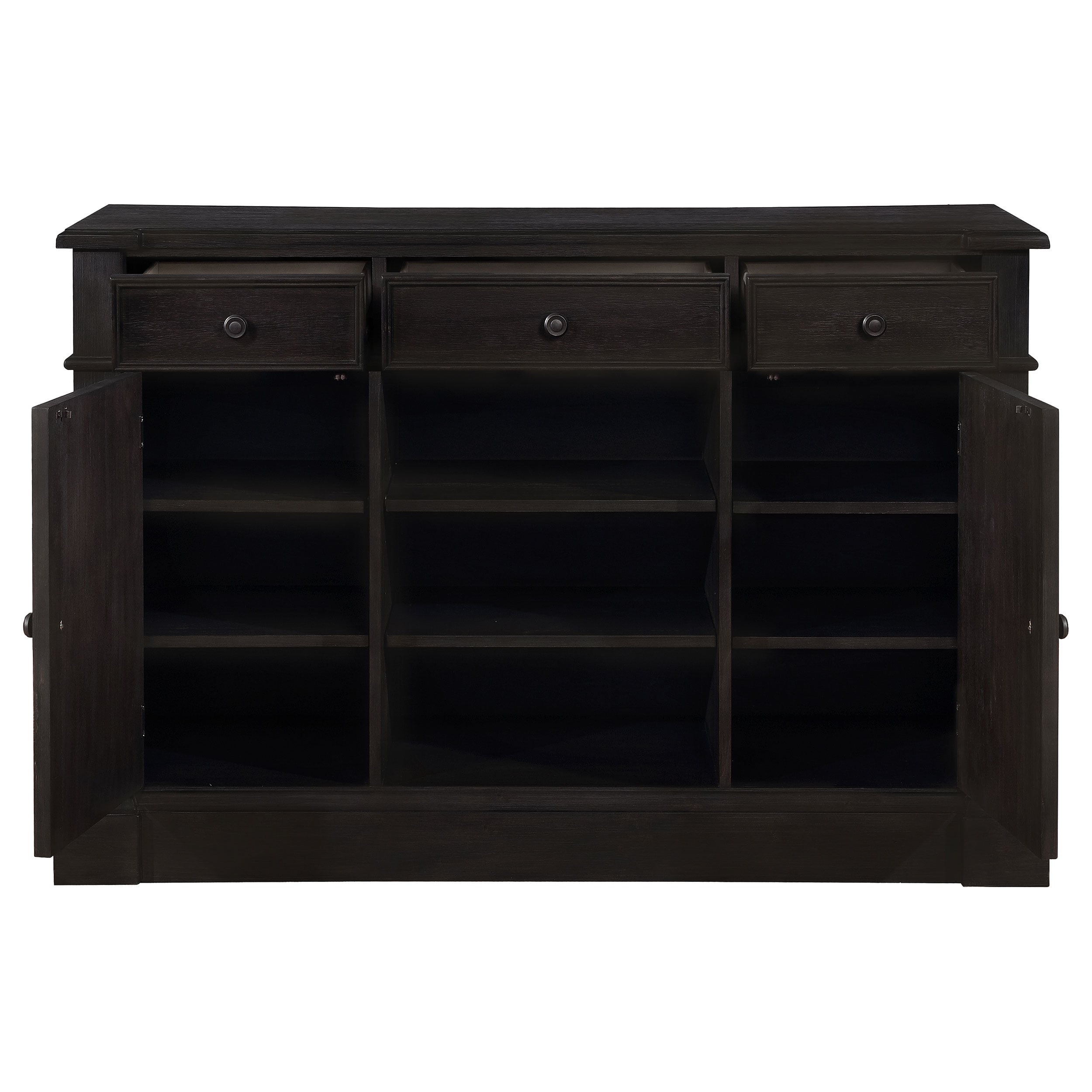 Sideboard Buffet Cabinet Noir