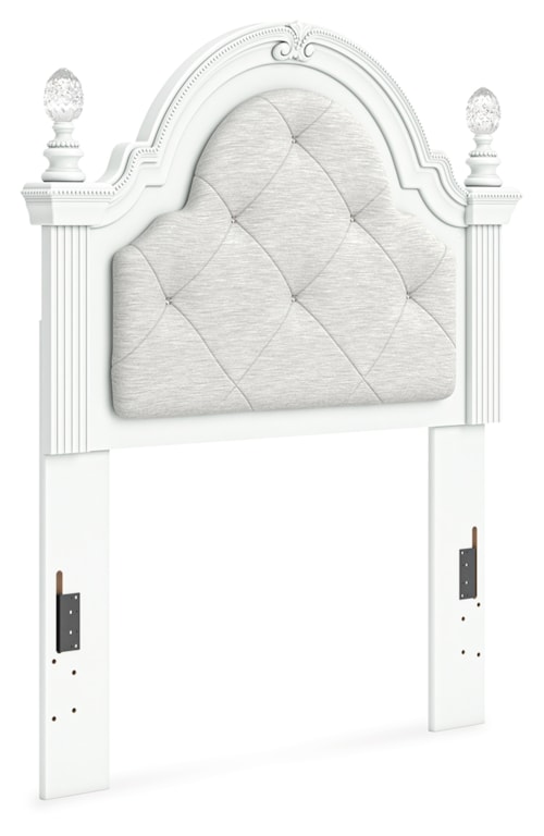 Twin Upholstered Panel Headboard