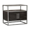 Diamond Sofa Furniture Empire 2-Door End Table