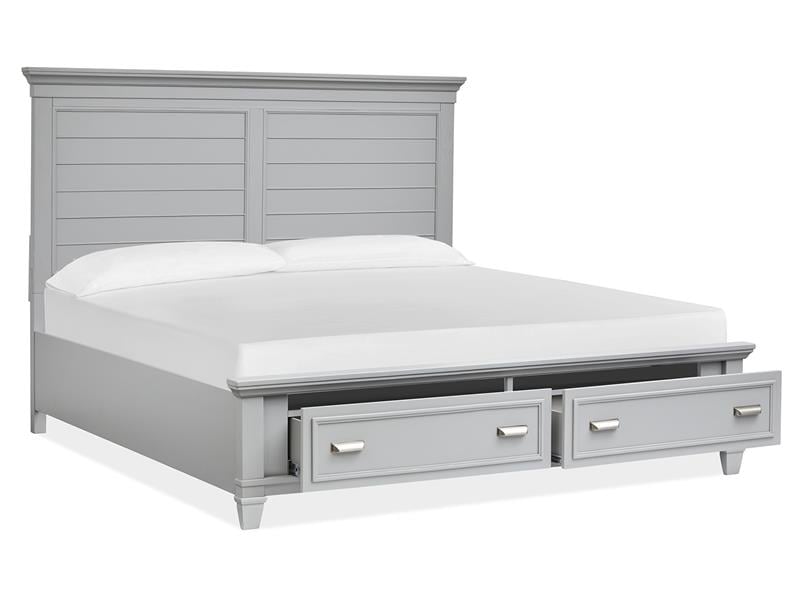 Sharon Charleston Complete King Panel Storage Bed