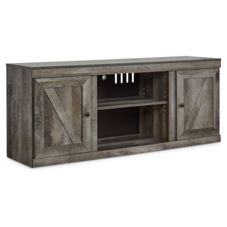 Lg TV Stand W/ Fireplace Option