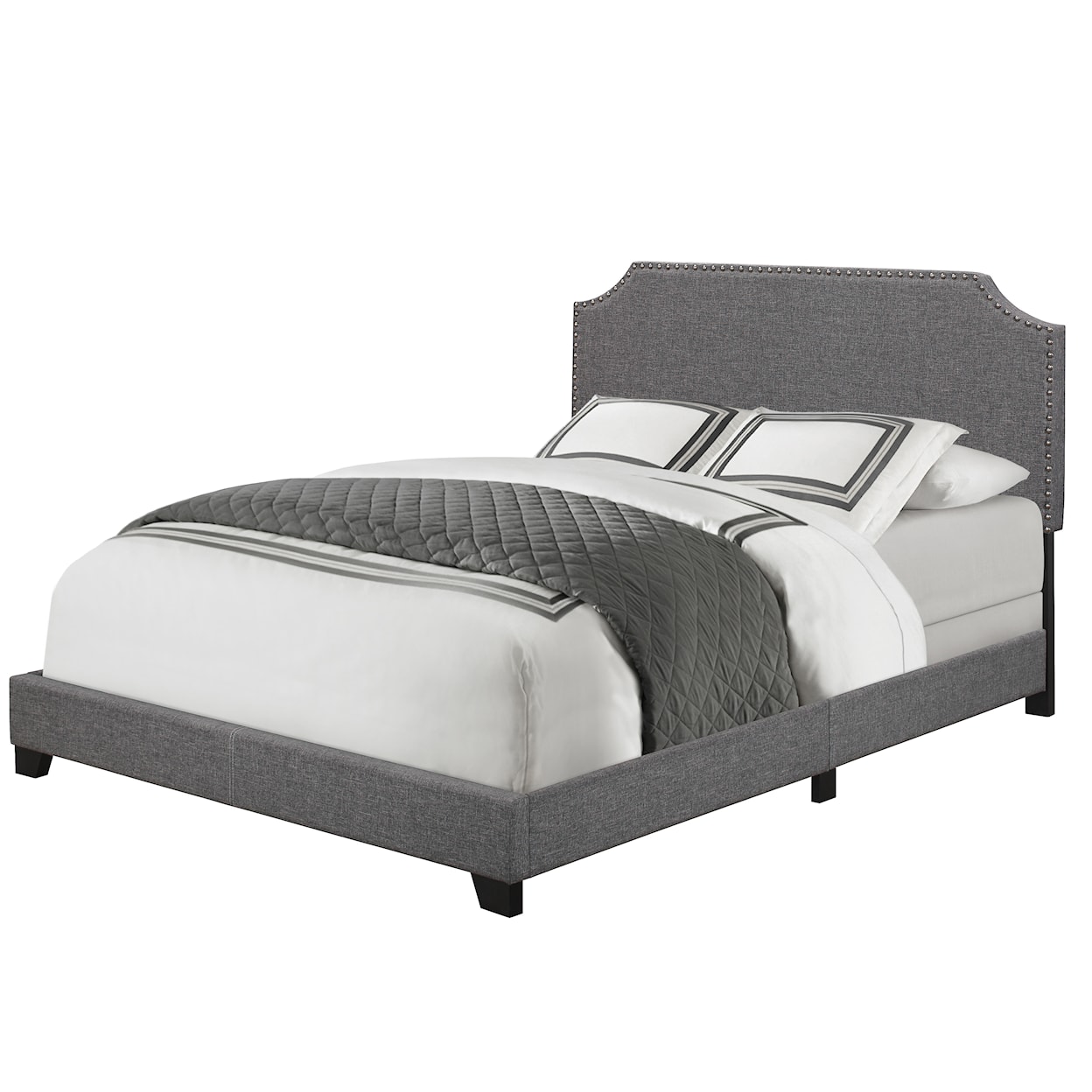 Accentrics Home Fashion Beds Queen Upholstered Bed