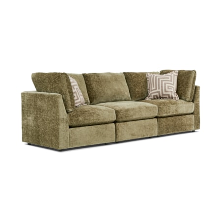 3-Piece Modular Sofa