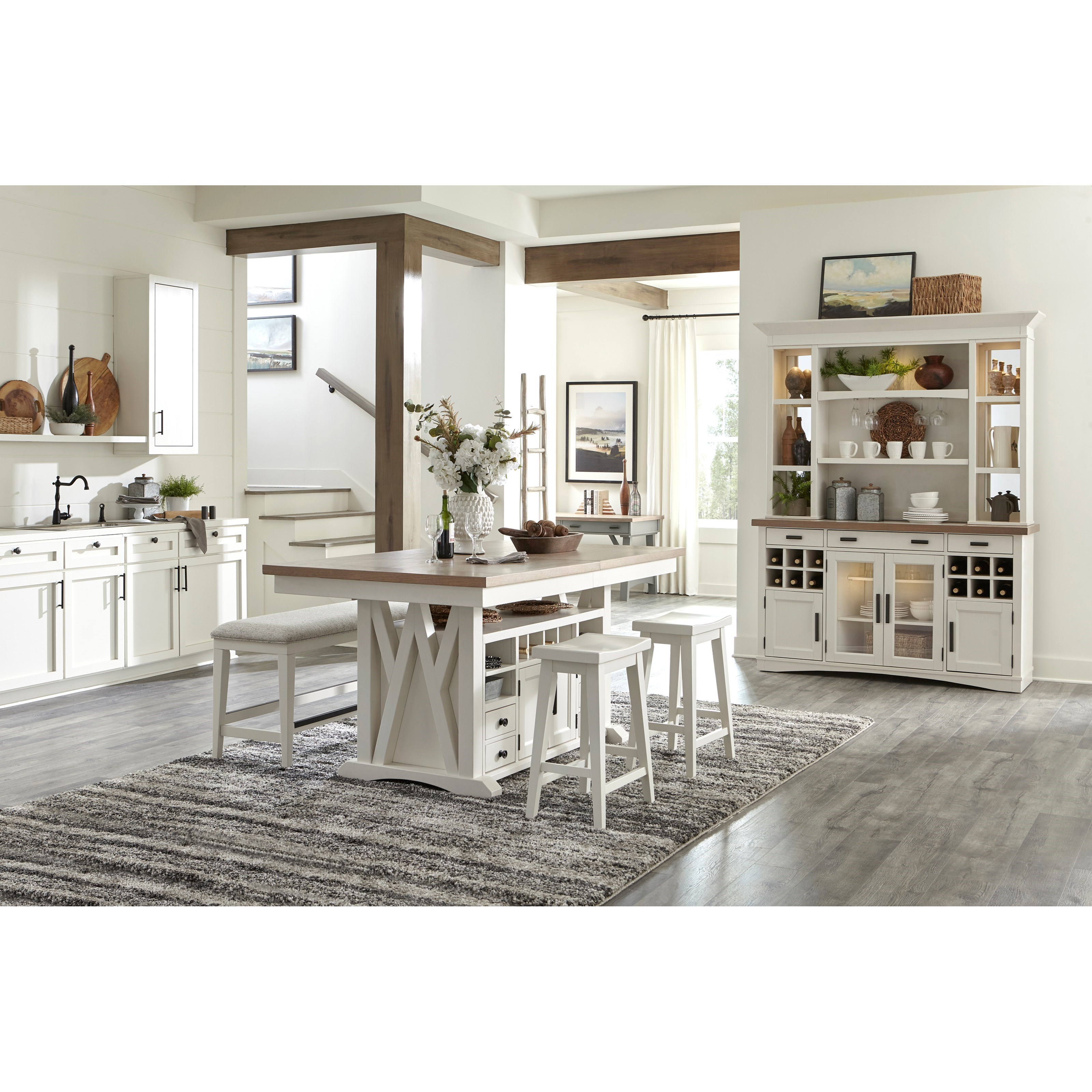 Americana Modern Casual Dining Room Group