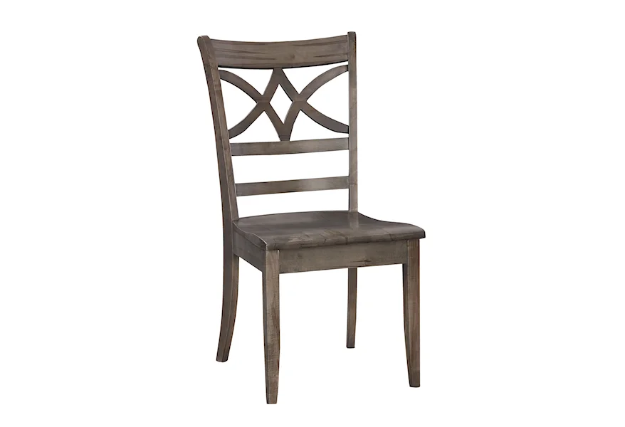 BenchMade Side Chair by Bassett at VanDrie Home Furnishings