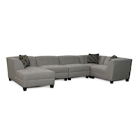 Mid-Century Modern 5-Piece Sectional