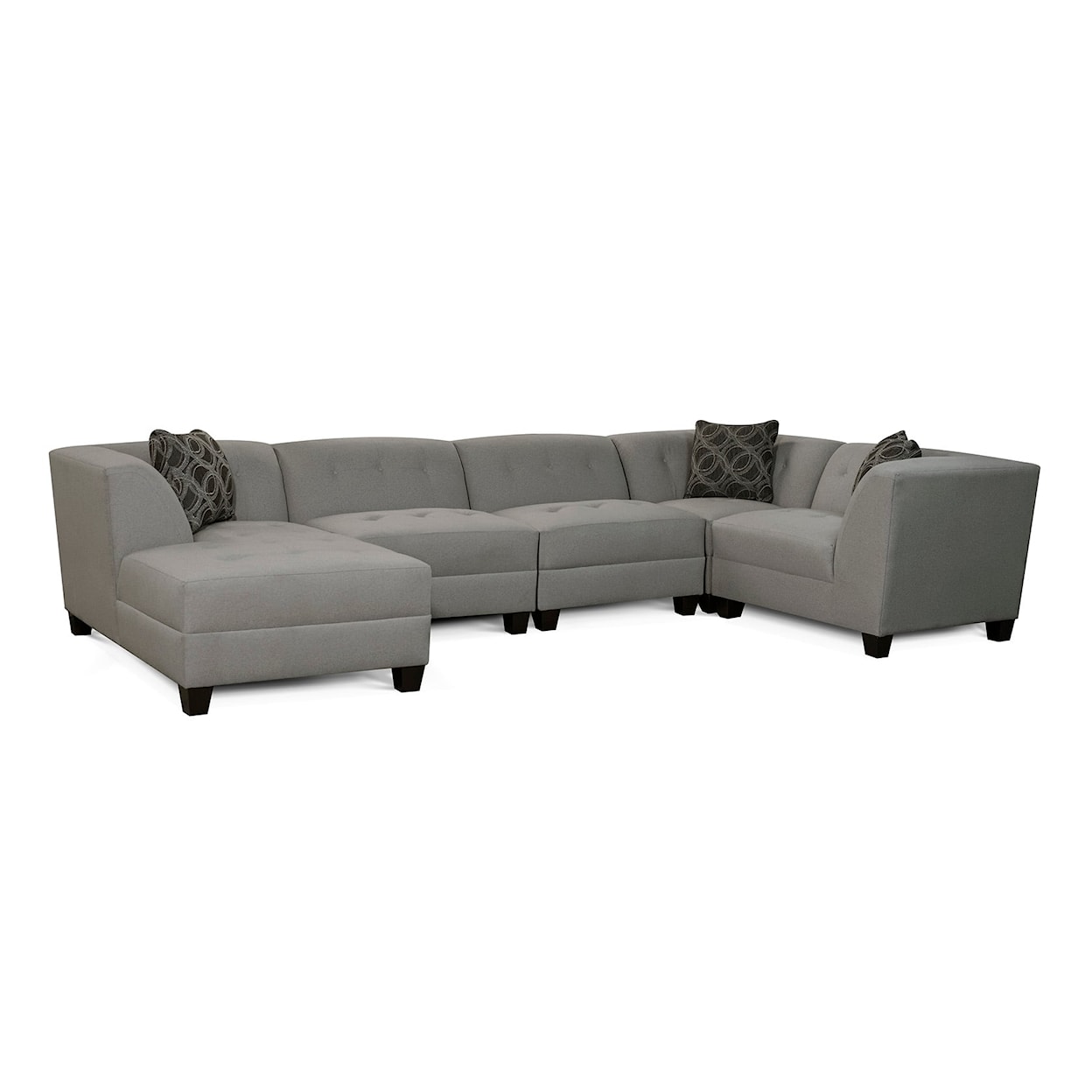 England 4M00 Series 5-Piece Chaise Sectional Sofa