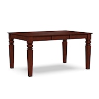 Farmhouse Dining Table with 18" Extension Leaf