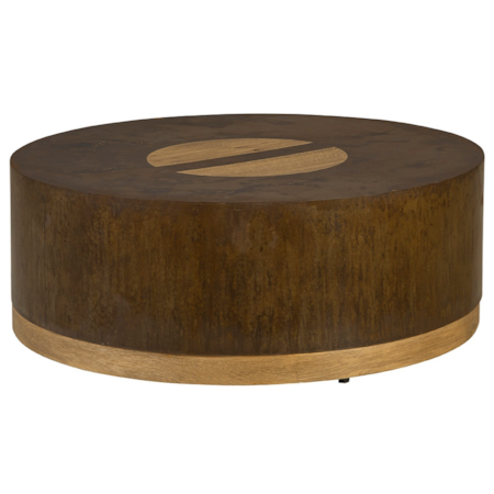 Cylindrical Cocktail Table