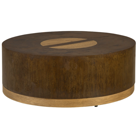 Cylindrical Cocktail Table