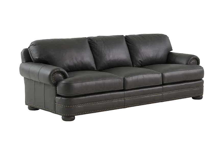 Silverado Kensington Leather Sofa by Lexington at Z & R Furniture