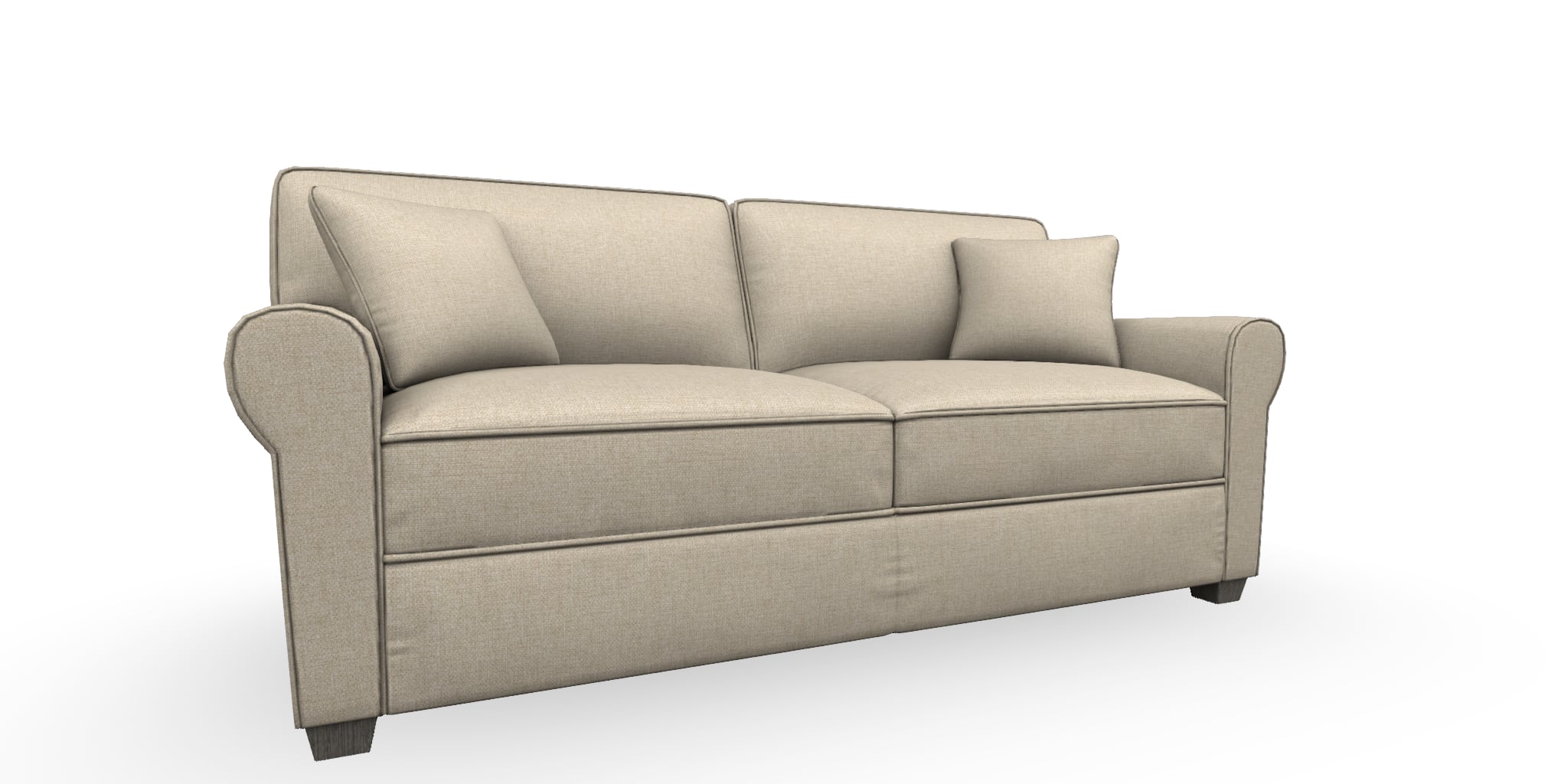 Queen Stationary Sofa Sleeper