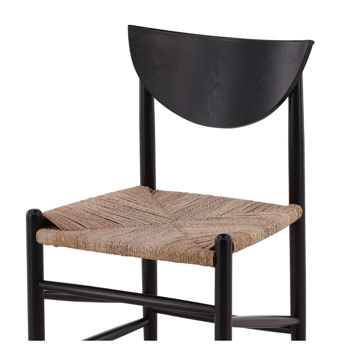 Furniture Classics Simpson Accent Chair with Hand-woven Seagrass Seat