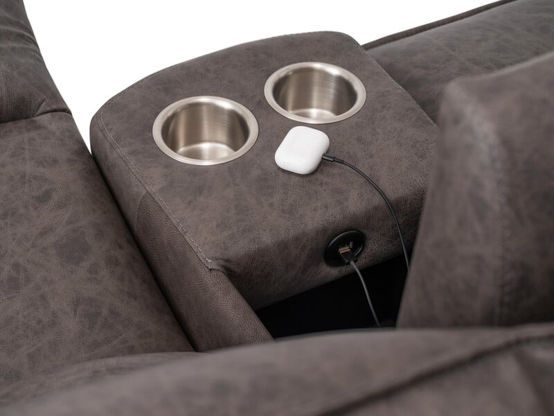 Palliser Oakley Oakley Console Loveseat Power Recliner