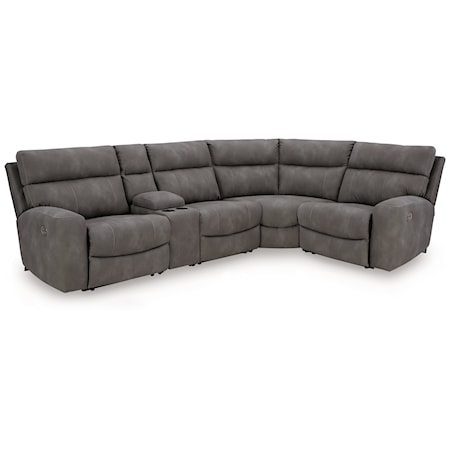 5-Piece Power Reclining Sectional