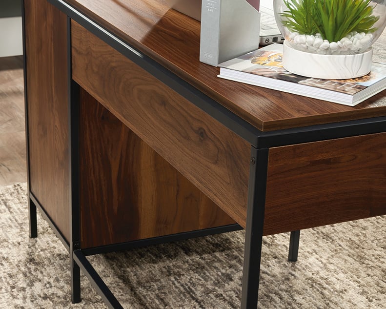Sauder NOVA LOFT Nova Loft Single Pedestal Desk