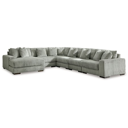 6-Piece Sectional With Chaise