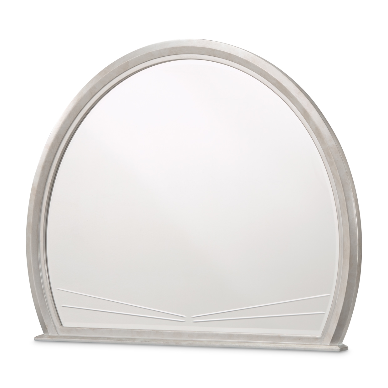 Rounding Beveled Dresser Mirror