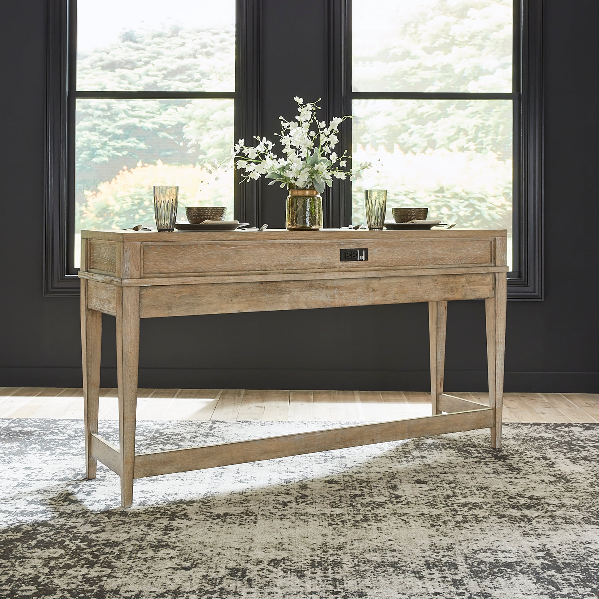 Liberty Furniture Devonshire 809OT6736 Transitional Console Bar Table