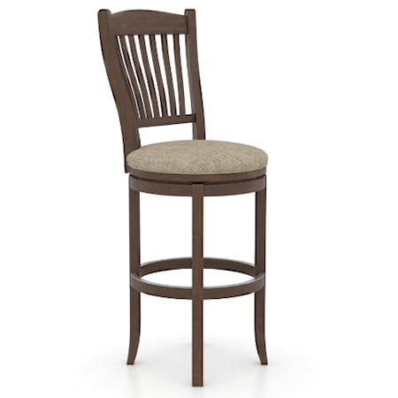 Traditional Customizable 30" Swivel Stool